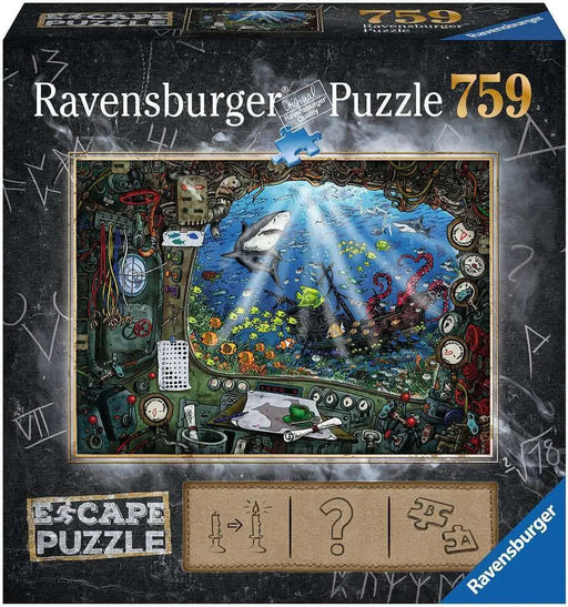 Brain Games LV Puzles Puzle 759 Escape - Submarine