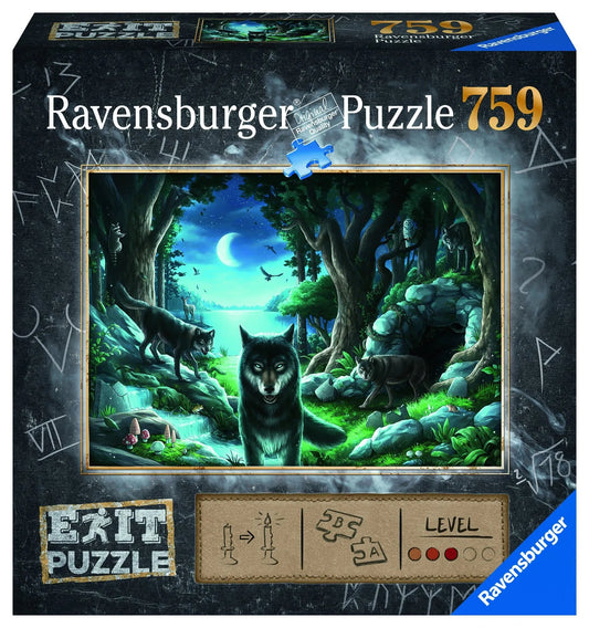 Brain Games LV Puzles Puzle 759 Escape - The Curse Of The Wolves