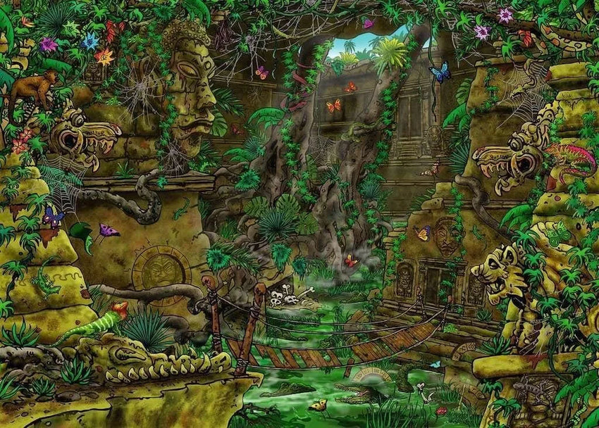 Brain Games LV Puzles Puzle 759 Escape - The Temple Grounds