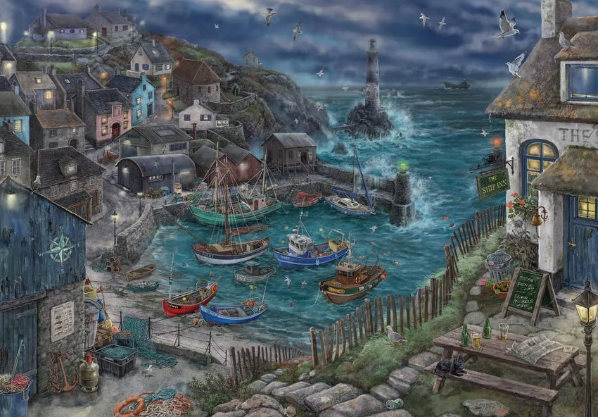 Brain Games LV Puzles Puzle 759 Escape - Treacherous Harbor