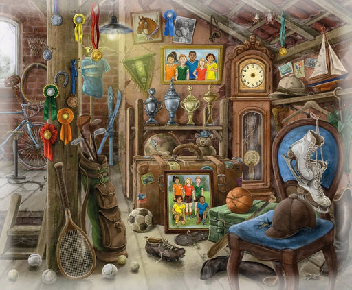 Brain Games LV Puzles Puzle 99 Escape - The Attic