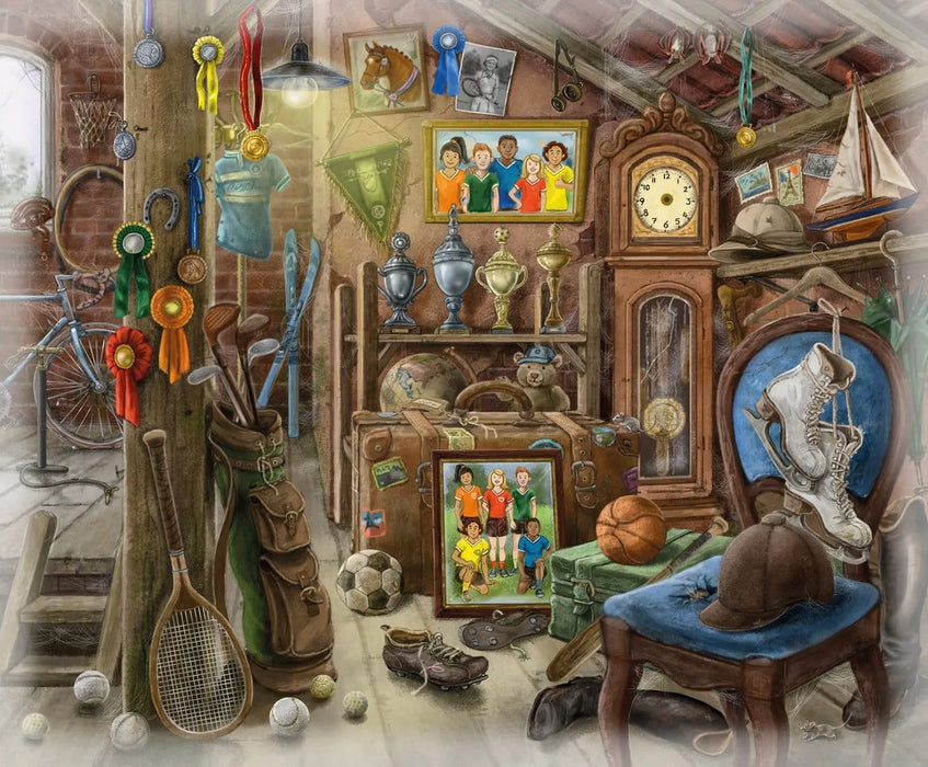 Brain Games LV Puzles Puzle 99 Escape - The Attic