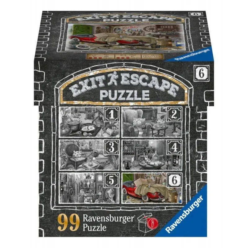 Brain Games LV Puzles Puzle 99 Escape - The Garage