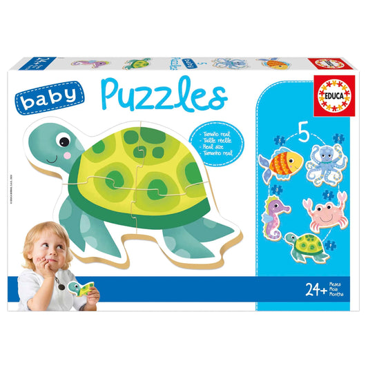n/a Puzles BABY PUZZLES AQUATIC ANIMALS