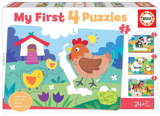 Brain Games LV Puzles Puzle Bērniem - Farm Mothers and Babies