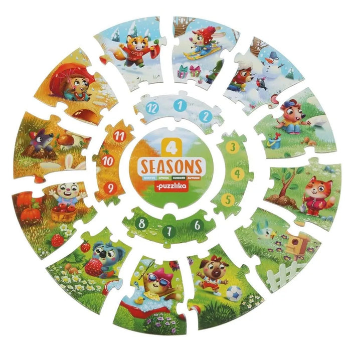 Brain Games LV Puzles Puzle Bērniem - Mani Gadalaiki