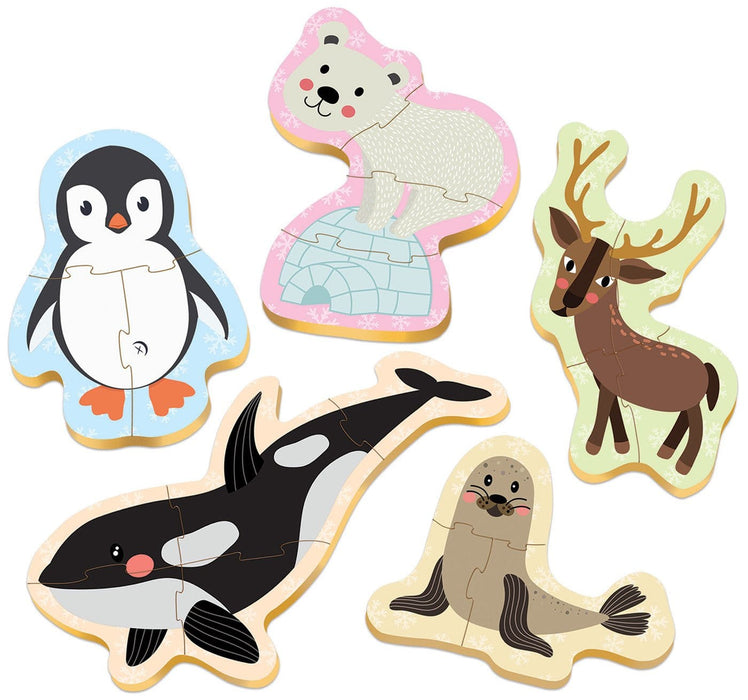 Brain Games LV Puzles Puzle Bērniem - Polārie Dzīvnieki