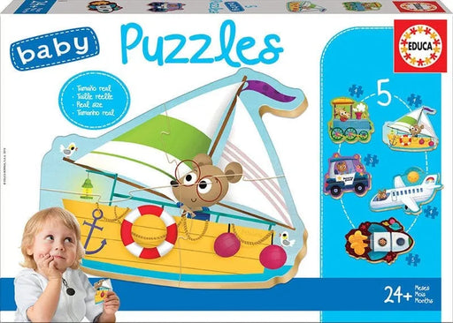 Brain Games LV Puzles Puzle Bērniem - Vehicles