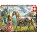 Brain Games LV Puzle HADAS UNICORNIOS MARIPOSAS, 500 gabaliņi