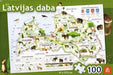 Brain Games LV Puzle Latvijas daba (100 gabali)
