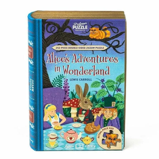 Brain Games LV Prāta mežģi Puzle Library: Alice In Wonderland