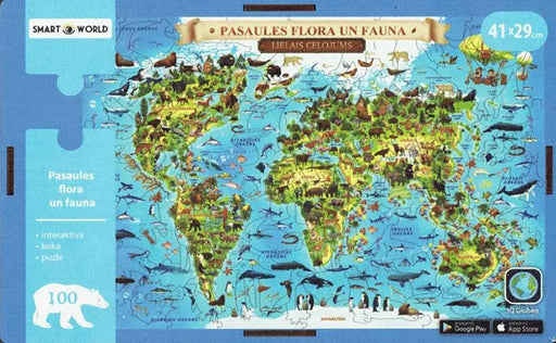n/a n/a Puzle Pasaules flora un fauna (LV)