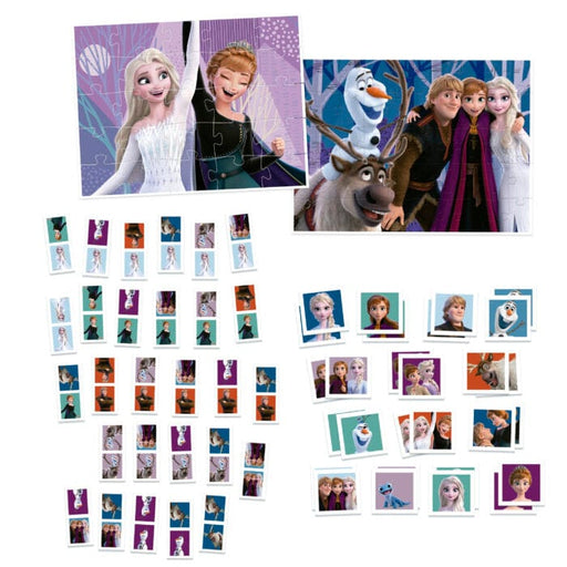 Brain Games LV Puzles Pužļu un spēļu komplekts bērniem - Frozen