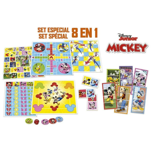 Brain Games LV Puzles Pužļu un spēļu komplekts bērniem - Mickey And Friends