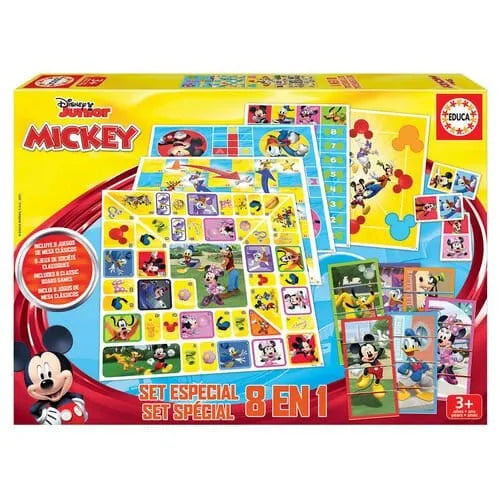 Brain Games LV Puzles Pužļu un spēļu komplekts bērniem - Mickey And Friends