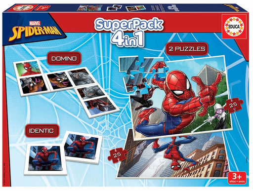 Brain Games LV Puzles Pužļu un spēļu komplekts bērniem - Spider-Man