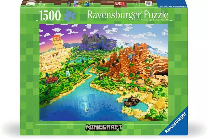 Brain Games LV Puzzle 1500 World of Minecraft