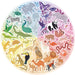Brain Games LV Puzzle 500 Circle of Colours Animals