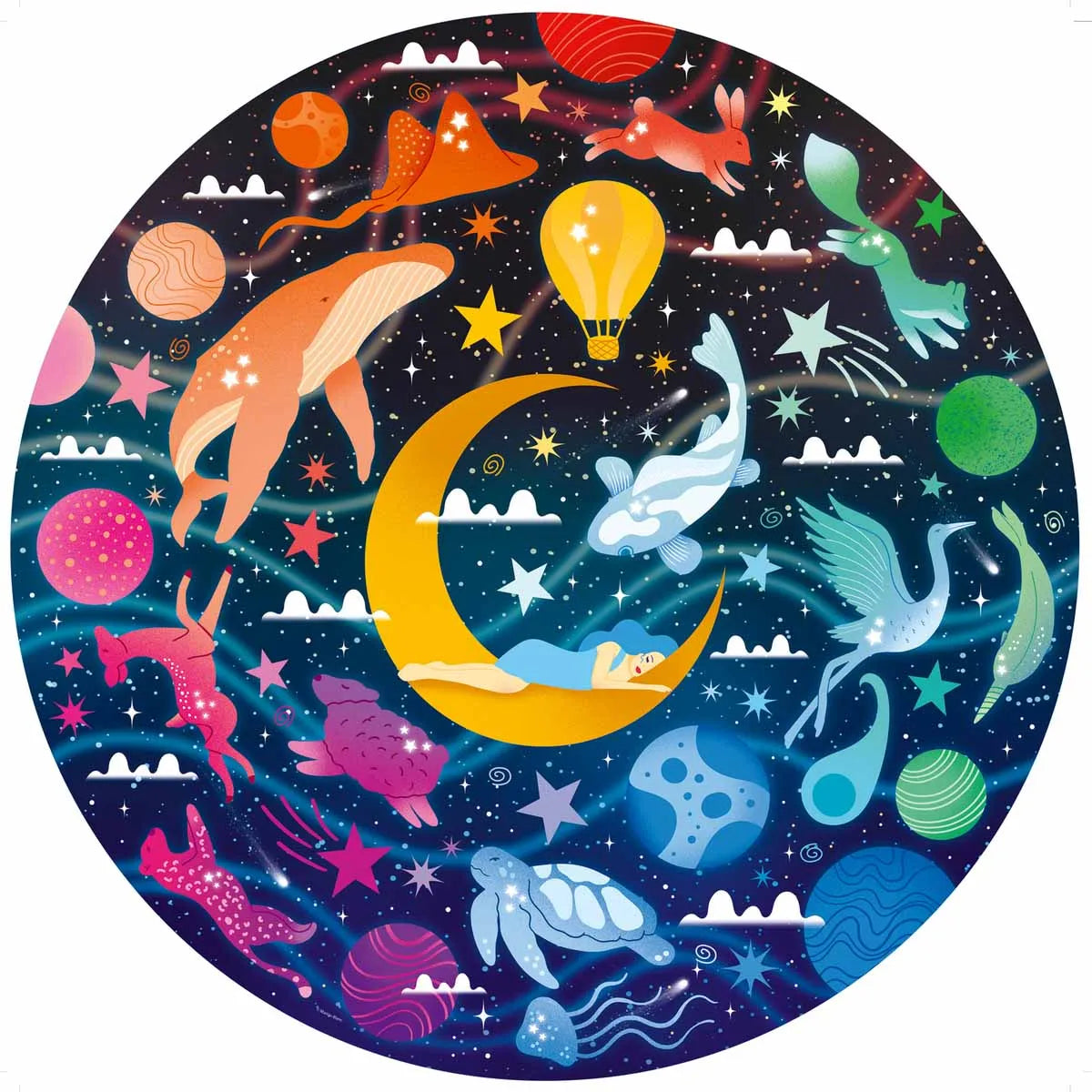 Brain Games LV Puzzle 500 Circle of Colours Dreams