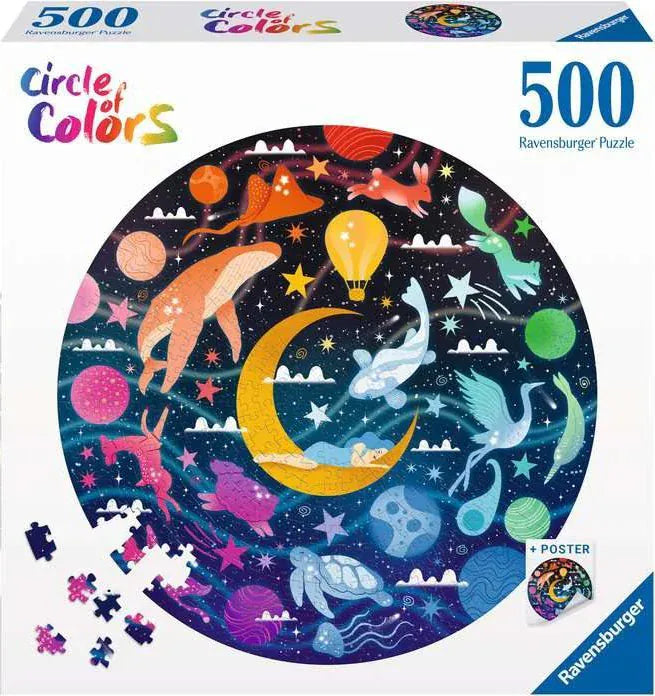 Brain Games LV Puzzle 500 Circle of Colours Dreams