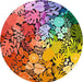 Brain Games LV Puzzle 500 Circle of Colours - Tropical Circular