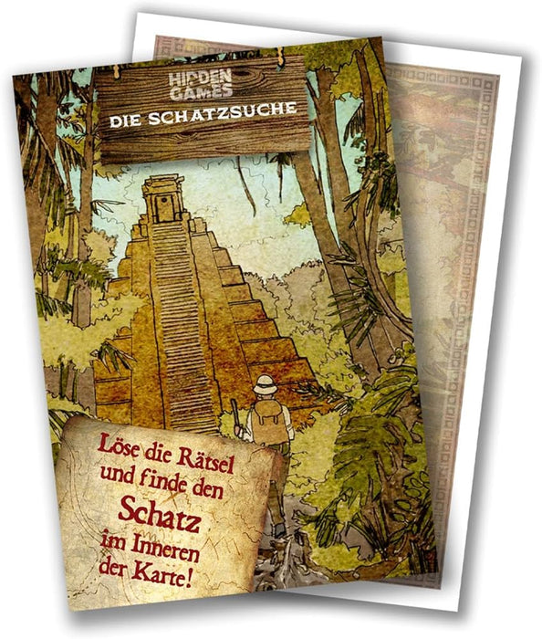 Brain Games LV Puzzle Card Treasure Hunt