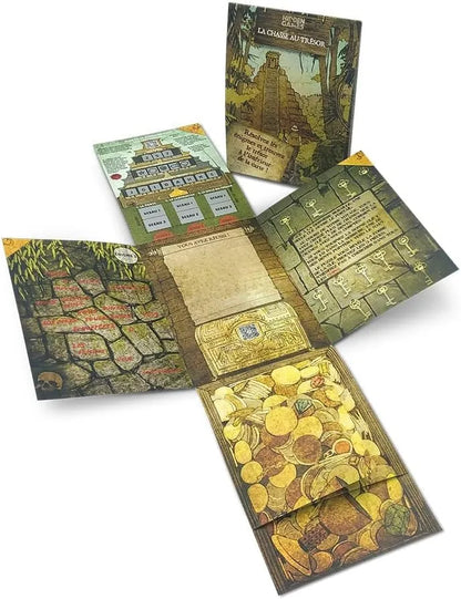 Brain Games LV Puzzle Card Treasure Hunt (apsveikuma kartīte)