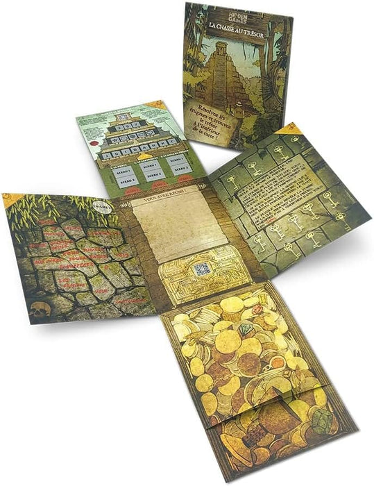 Brain Games LV Puzzle Card Treasure Hunt (apsveikuma kartīte)