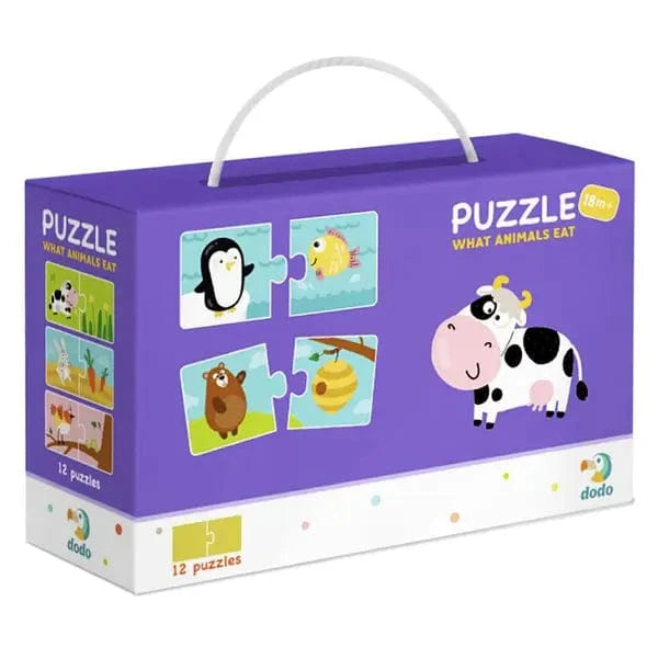 n/a Puzzle Duo What Animals Eat
