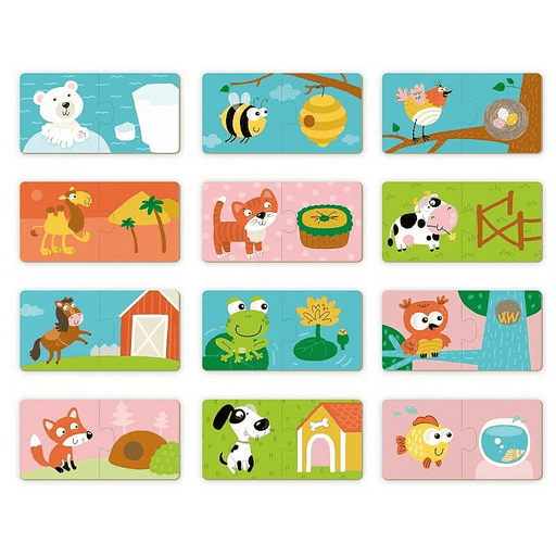 Brain Games LV Puzzle Duo Where Animals Live