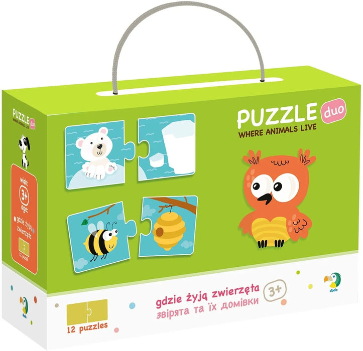 Brain Games LV Puzzle Duo Where Animals Live