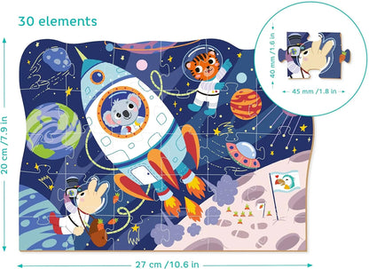 n/a Puzzle Excursion into space, 30 pcs