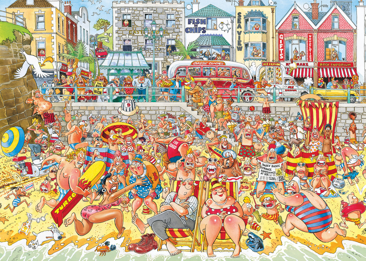 Wasgij Retro Original 8 - High Tide! (1000 pieces)