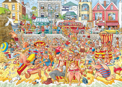 Wasgij Retro Original 8 - High Tide! (1000 pieces)
