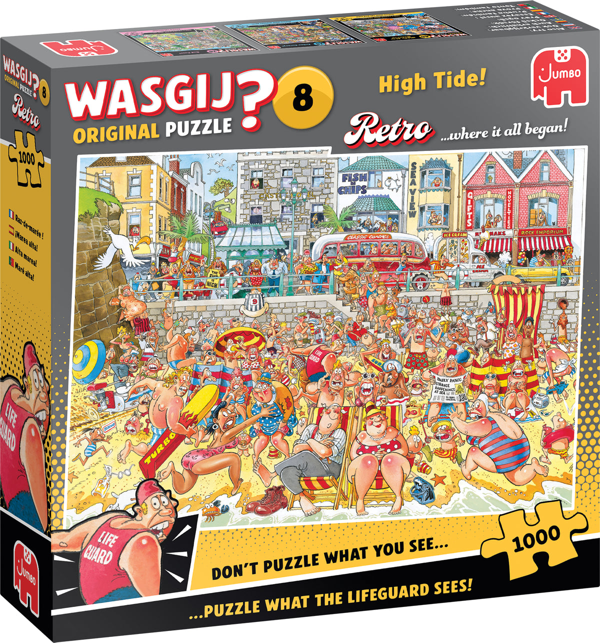 Wasgij Retro Original 8 - High Tide! (1000 pieces)