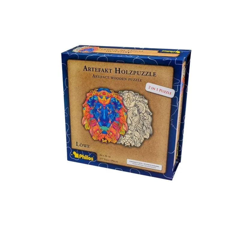 n/a Puzles Puzzle Lauva 2 vienā