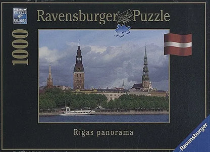 Brain Games LV Puzzle R 1000 Rīgas panorāma