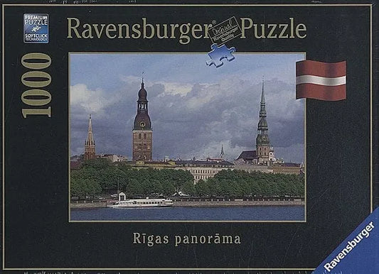 Brain Games LV Puzzle R 1000 Rīgas panorāma