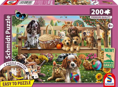 A Garden Picnic for Dogs and Cats