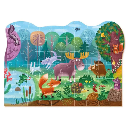 n/a Puzzle Wonder forest animals, 60 pcs