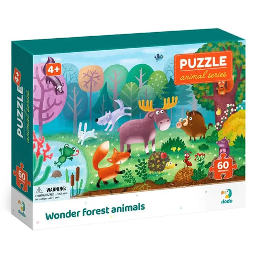 n/a Puzzle Wonder forest animals, 60 pcs