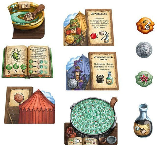 Brain-Games.lv galda spēles Quacks of Quedlinburg, The Herb Witches (paplašinājums)
