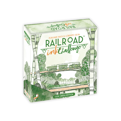 Brain Games LV galda spēles Railroad Ink Challenge: Lush Green Edition