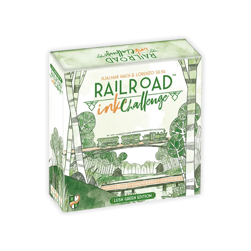 Brain Games LV galda spēles Railroad Ink Challenge: Lush Green Edition