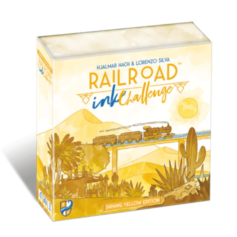 n/a Railroad Ink Challenge: Shining Yellow Edition