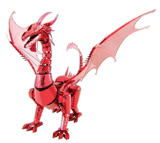 Brain Games LV Mēroga modelis Red Dragon, Premium Series metāla konstruktors