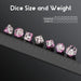 Brain Games LV Resin Dice Set  Rabbit