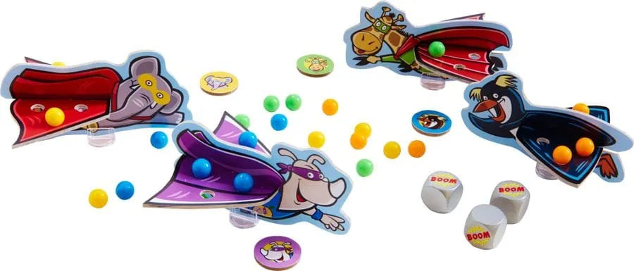 Brain-Games.lv galda spēles Rhino Hero – Active Kids