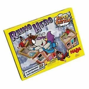 Brain-Games.lv galda spēles Rhino Hero – Super Battle