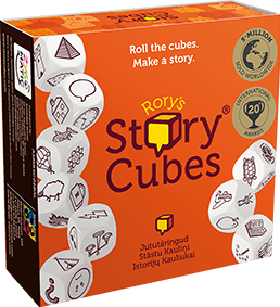 BrainGames galda spēles Rory's Story Cubes, stāstu kauliņi